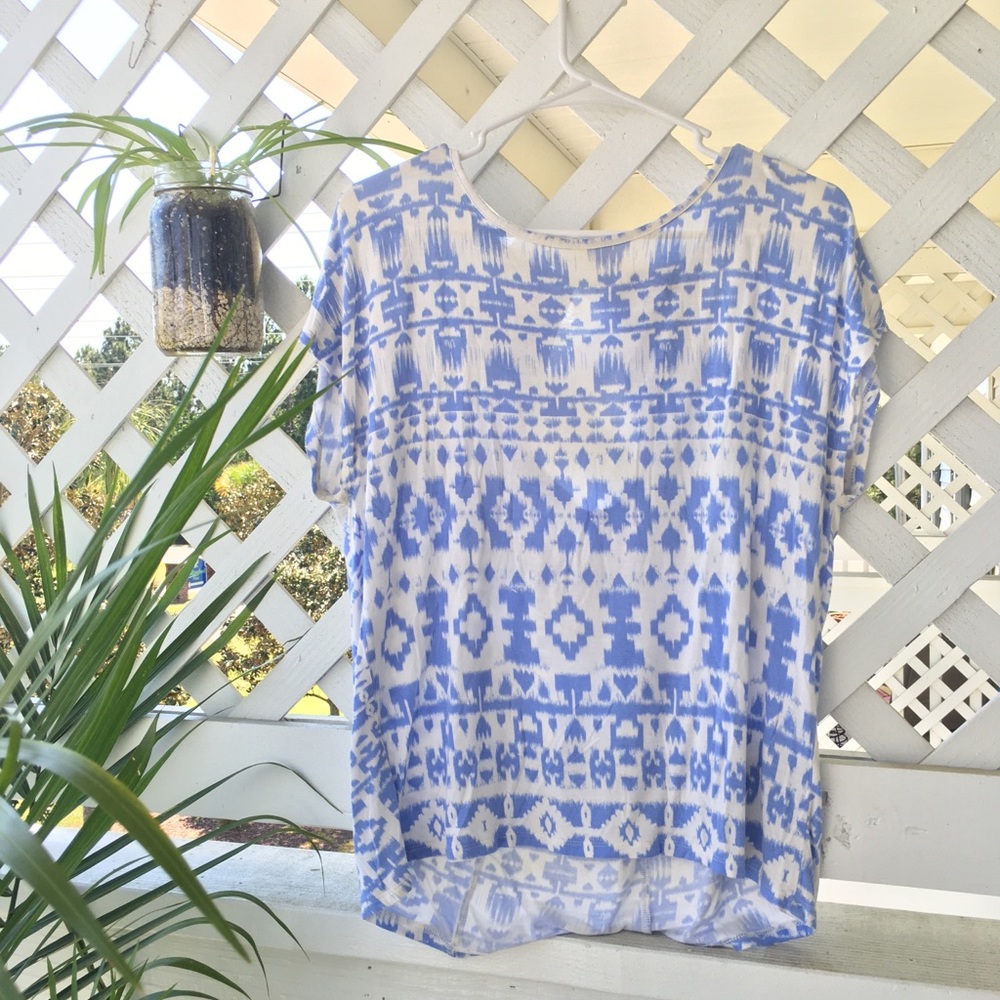 Printed casual top